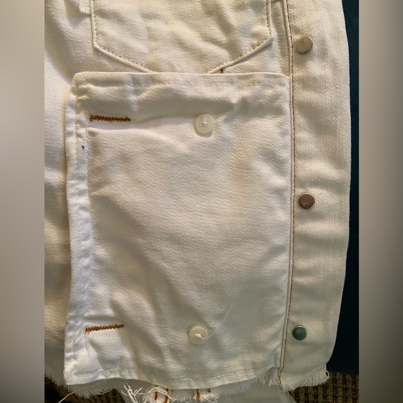 Veronica Beard White Denim Jacket - Picture 8 of 8